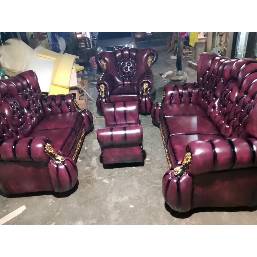 Sofa Jaguar Mewah/Sofa Jaguar Aesthetic/Sofa ruang tamu dan ruang keluarga