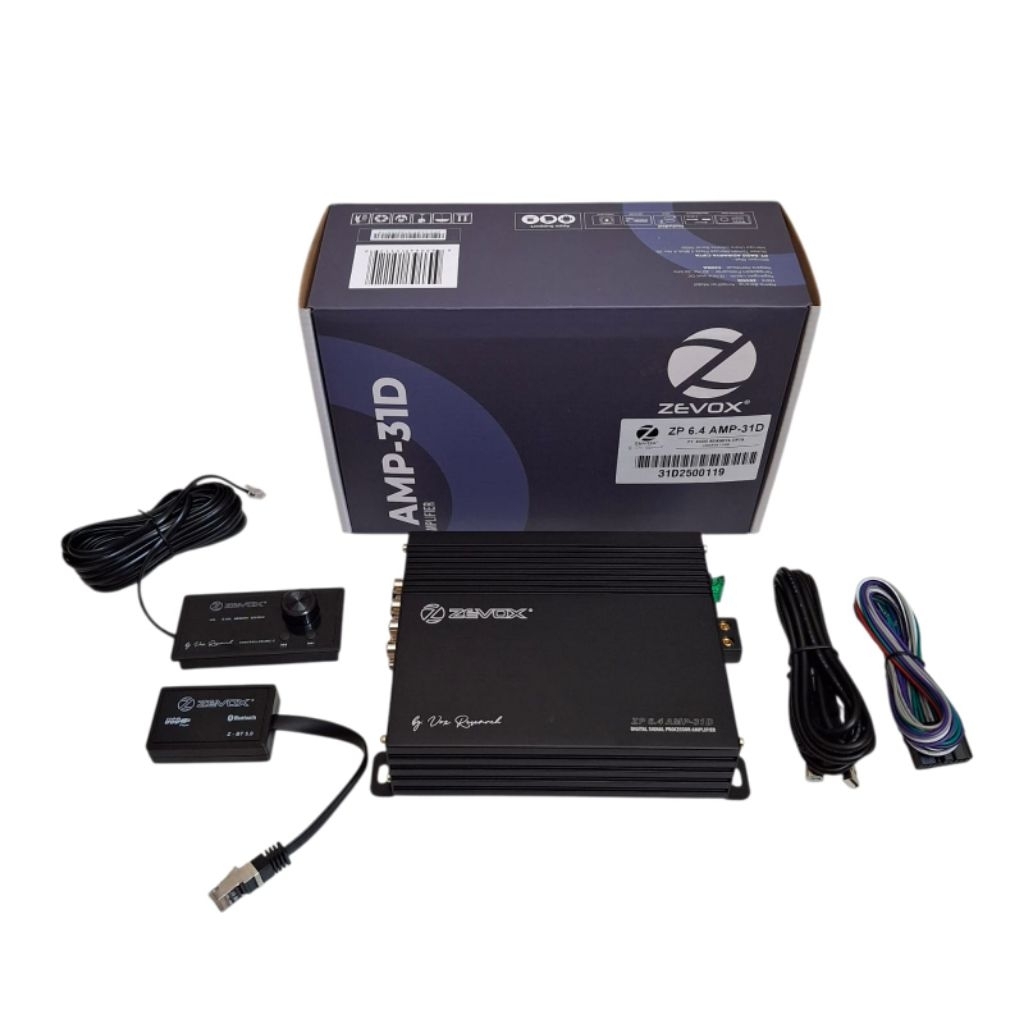Processor zevox zp 6.4 amp-31d dsp zevox zp 6.4 amp-31d