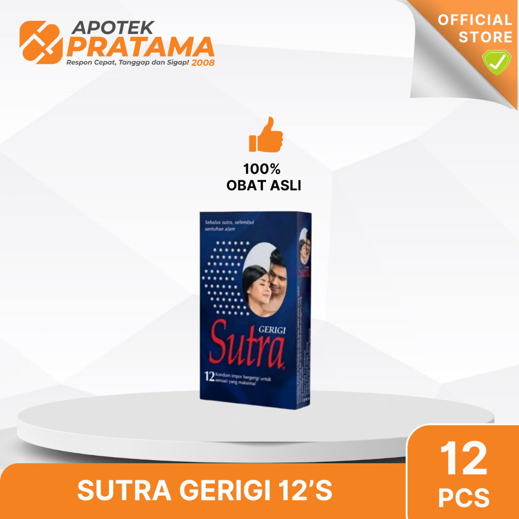 SUTRA GERIGI ISI 12 / SUTRA KONDOM GERIGI