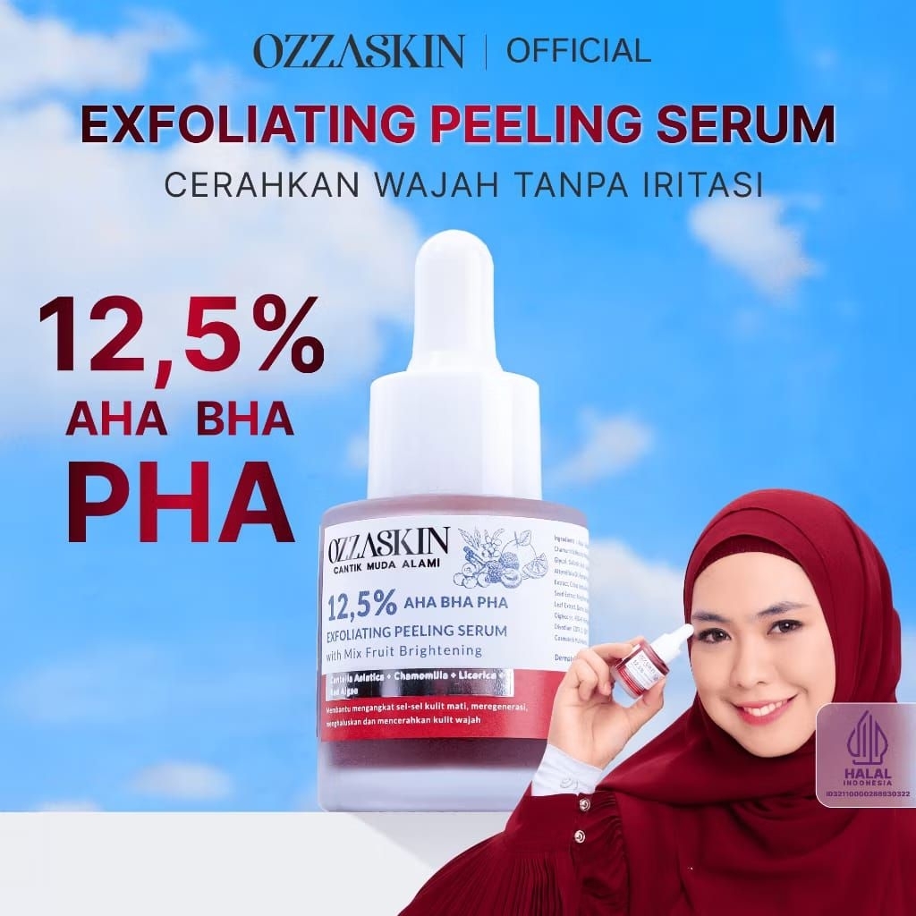 ozzaskin Ekfoilating peeling serum by OKI Setiana Dewii