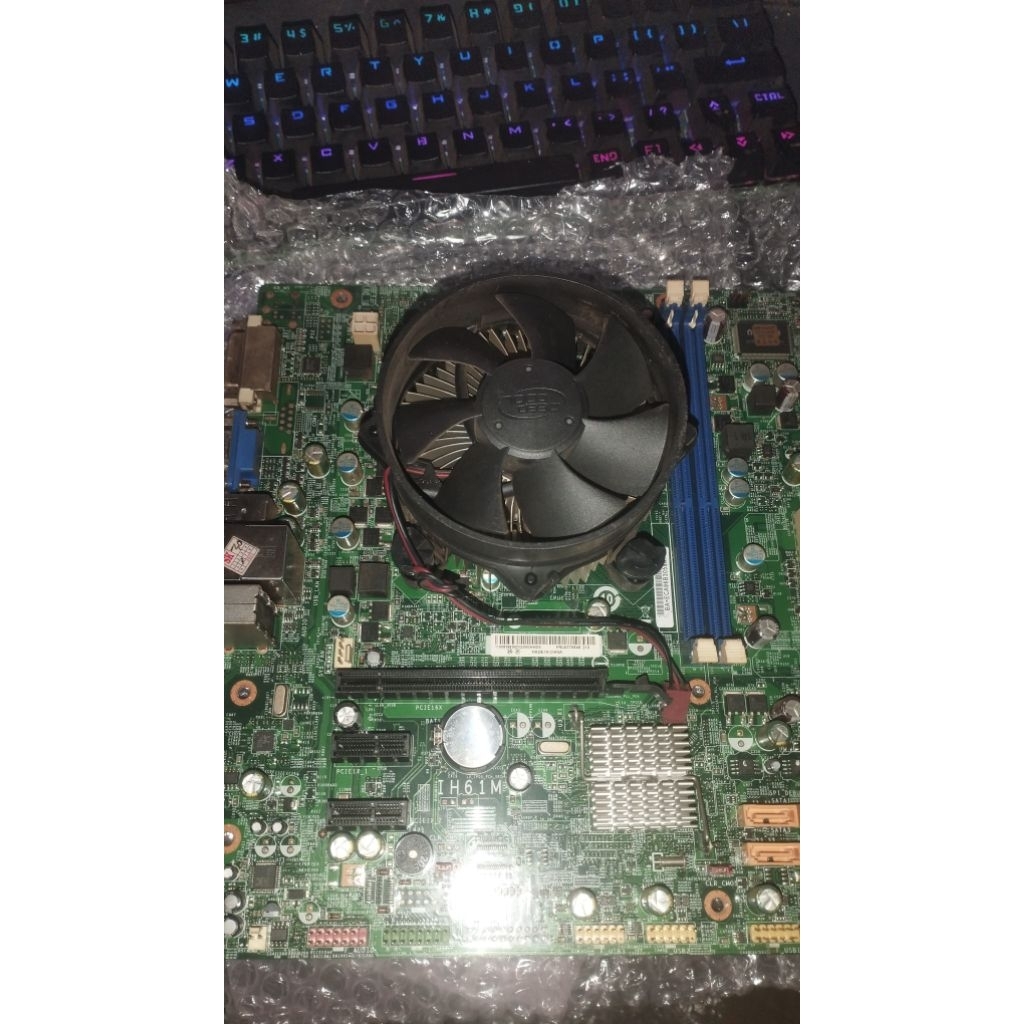 motherboard mobo 1155 gen 3 h61 +ram 16gb ddr3