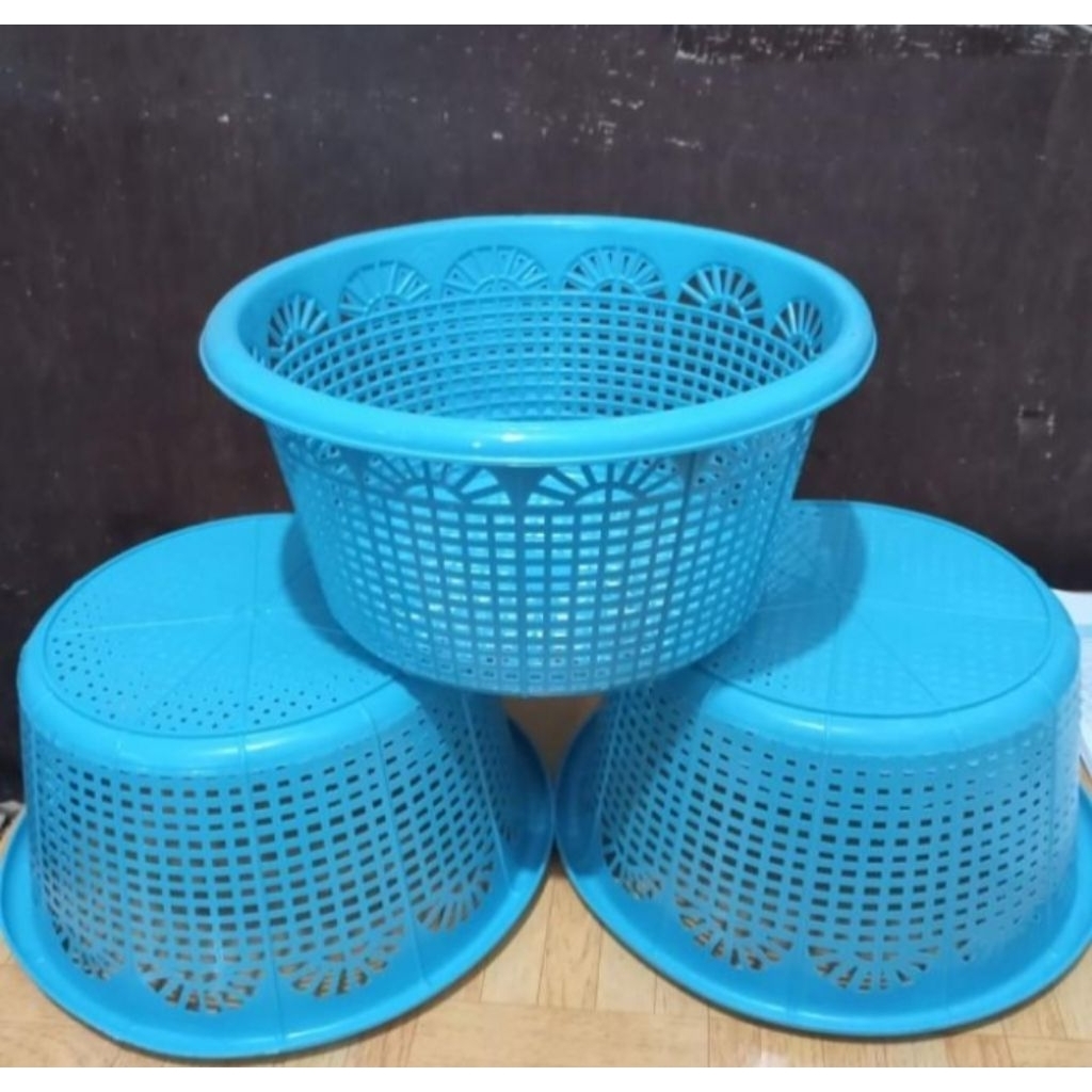 Wakul Telur NELSON Wakul Bulat Plastik Bakul Nasi Wakul Besek Hajatan Serbaguna