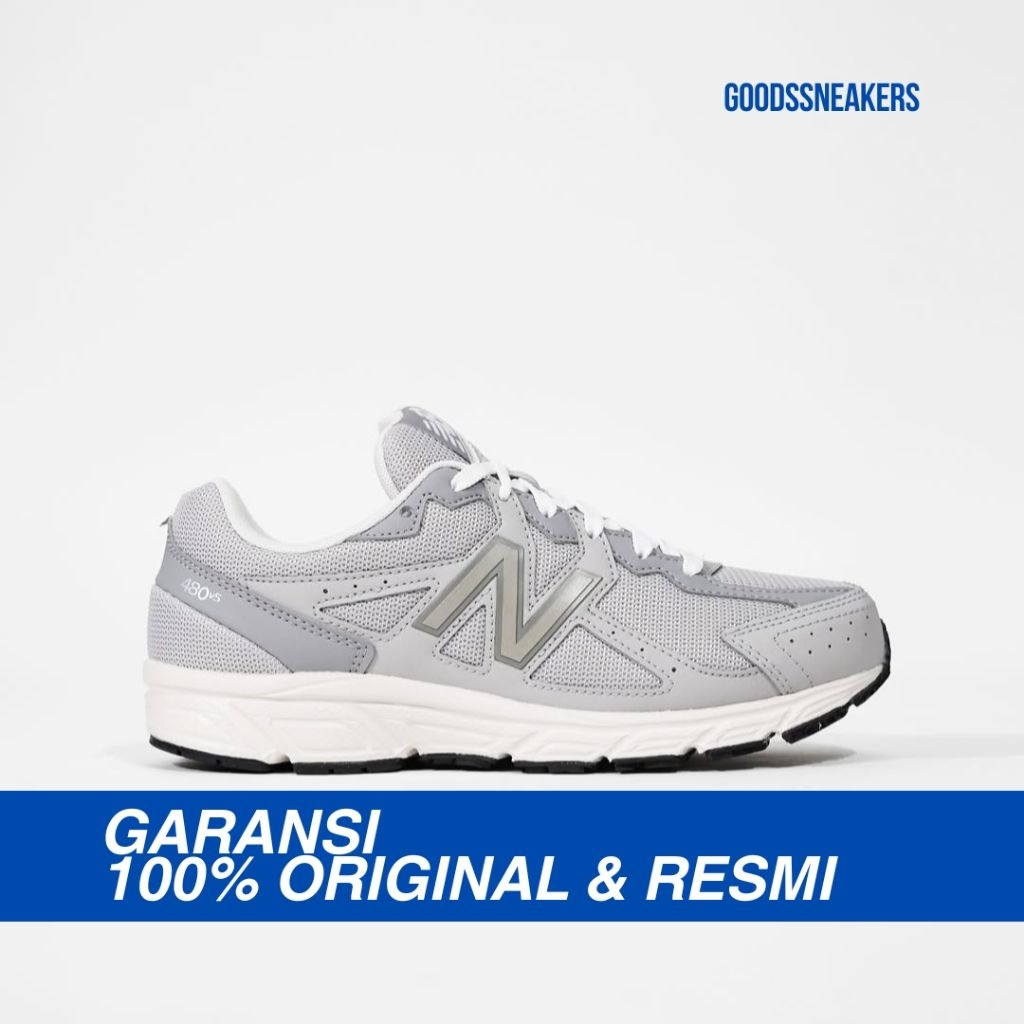 Sepatu Sneakers NB W 480 V5 Original Grey White - W480KR5