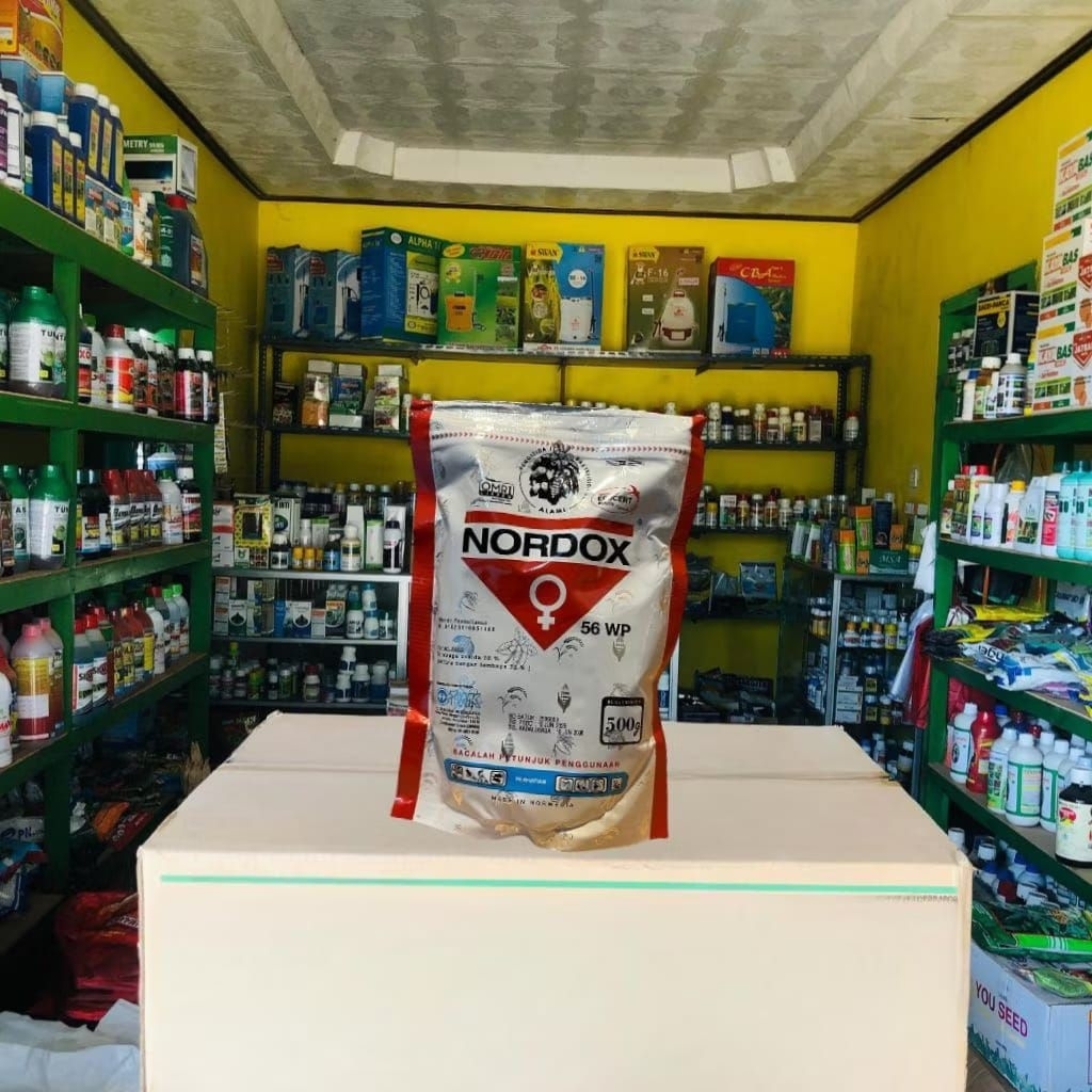 Bakterisida Nordox 56WP Kemasan 500gr kresek bakteri padi