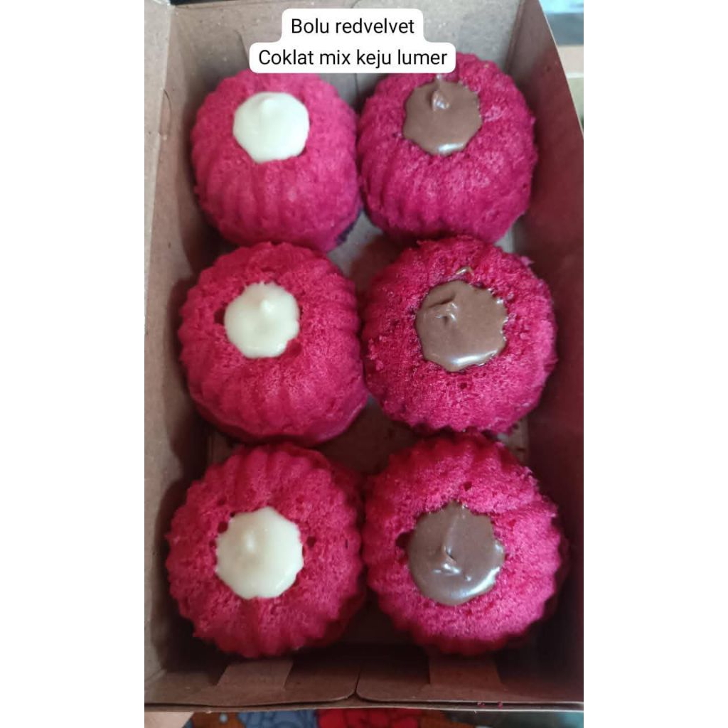 

bolu redvelvet keju+coklat lumer dibuat dadakan fresh langsung dikirim
