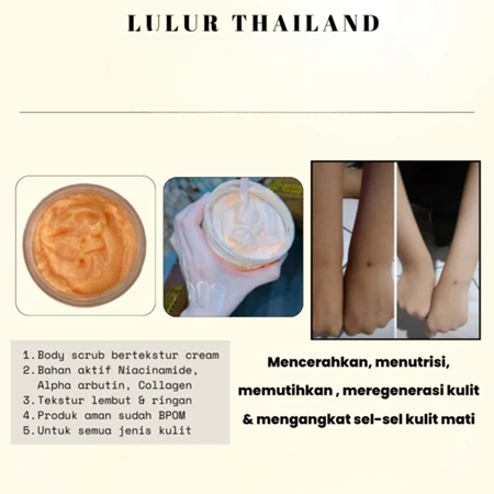 LOTION THAILAND VIRAL PEMUTIH BADAN TERCEPAT