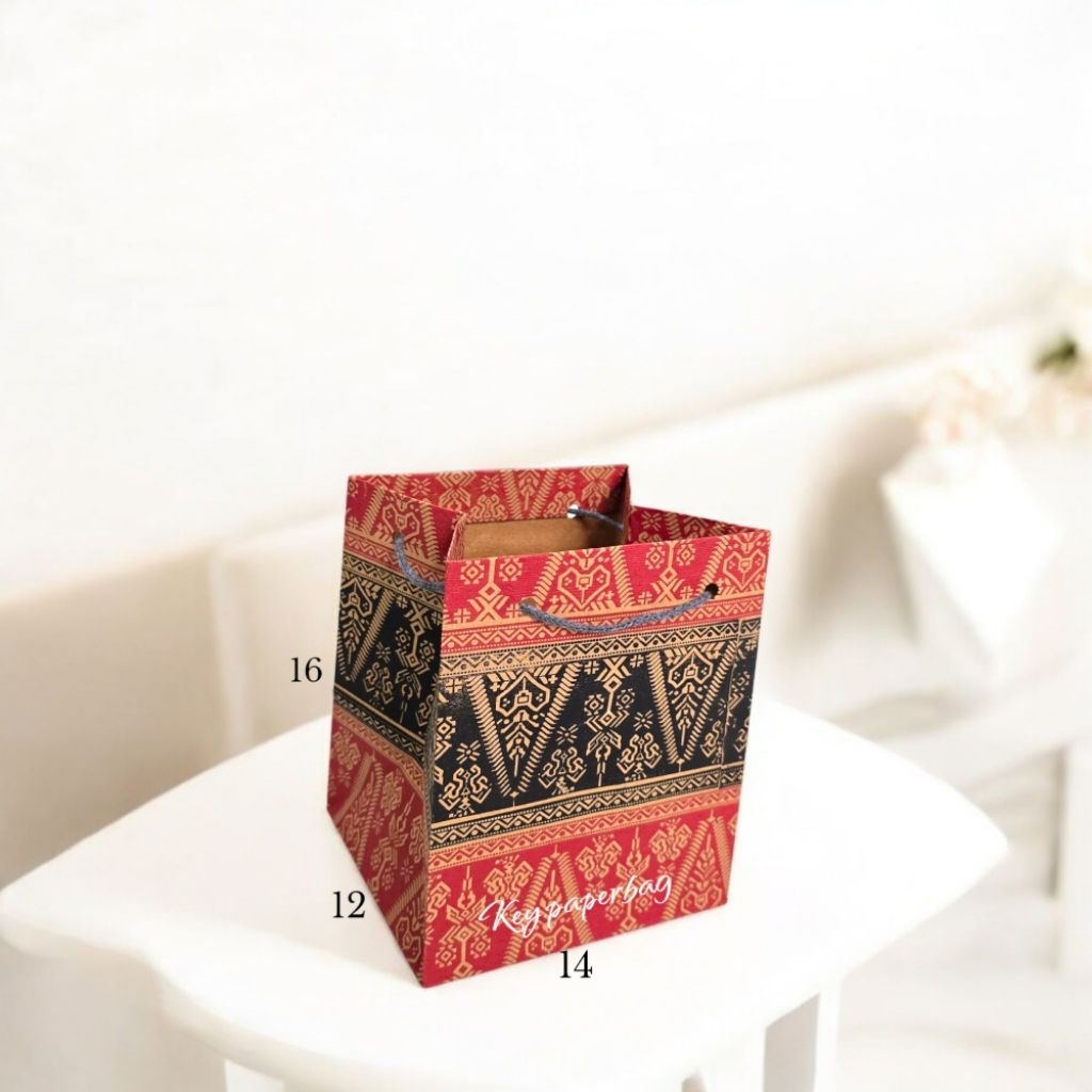 

Paper Bag Donat Motif Uk 14x12x16
