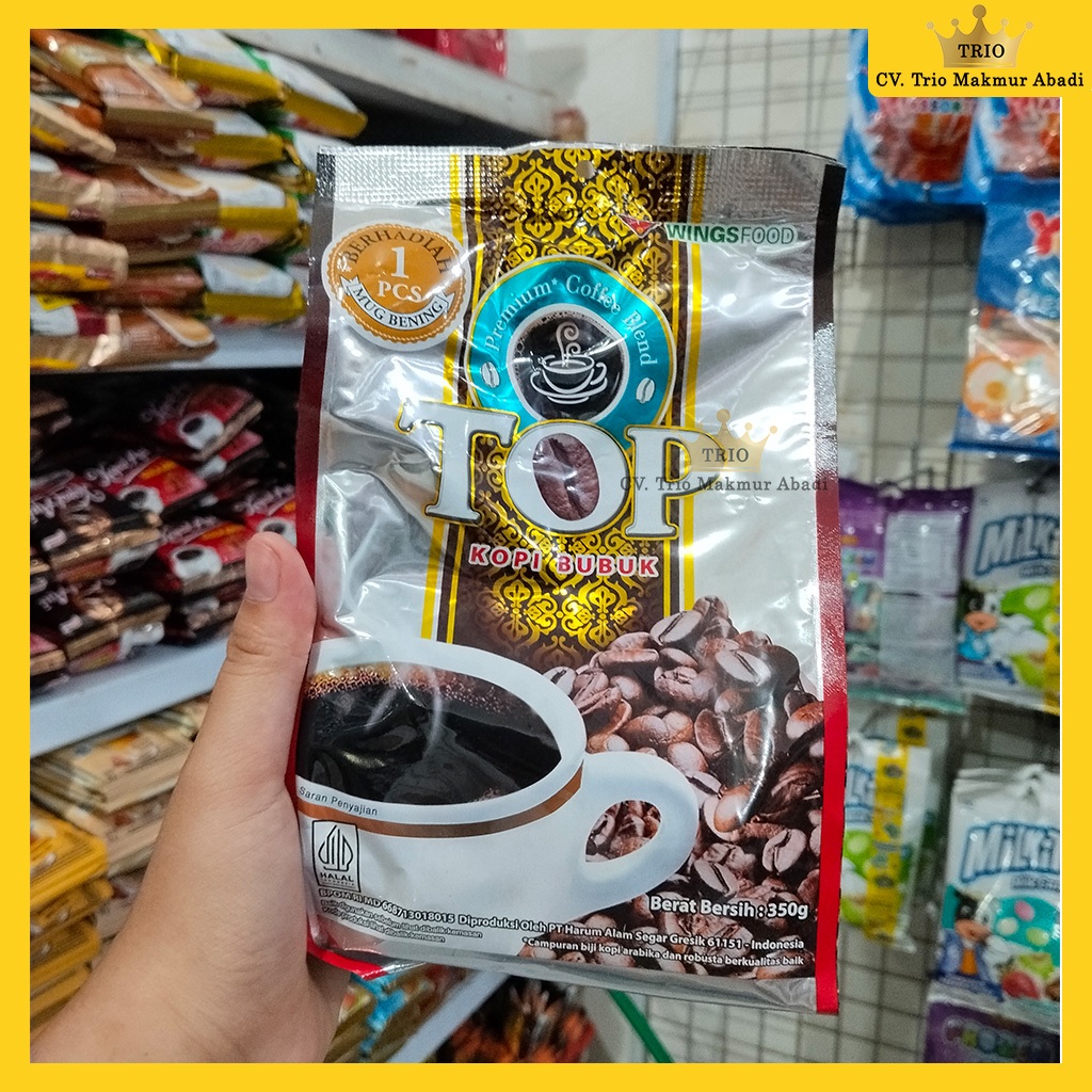 

Top Kopi Bubuk Murni 380gr