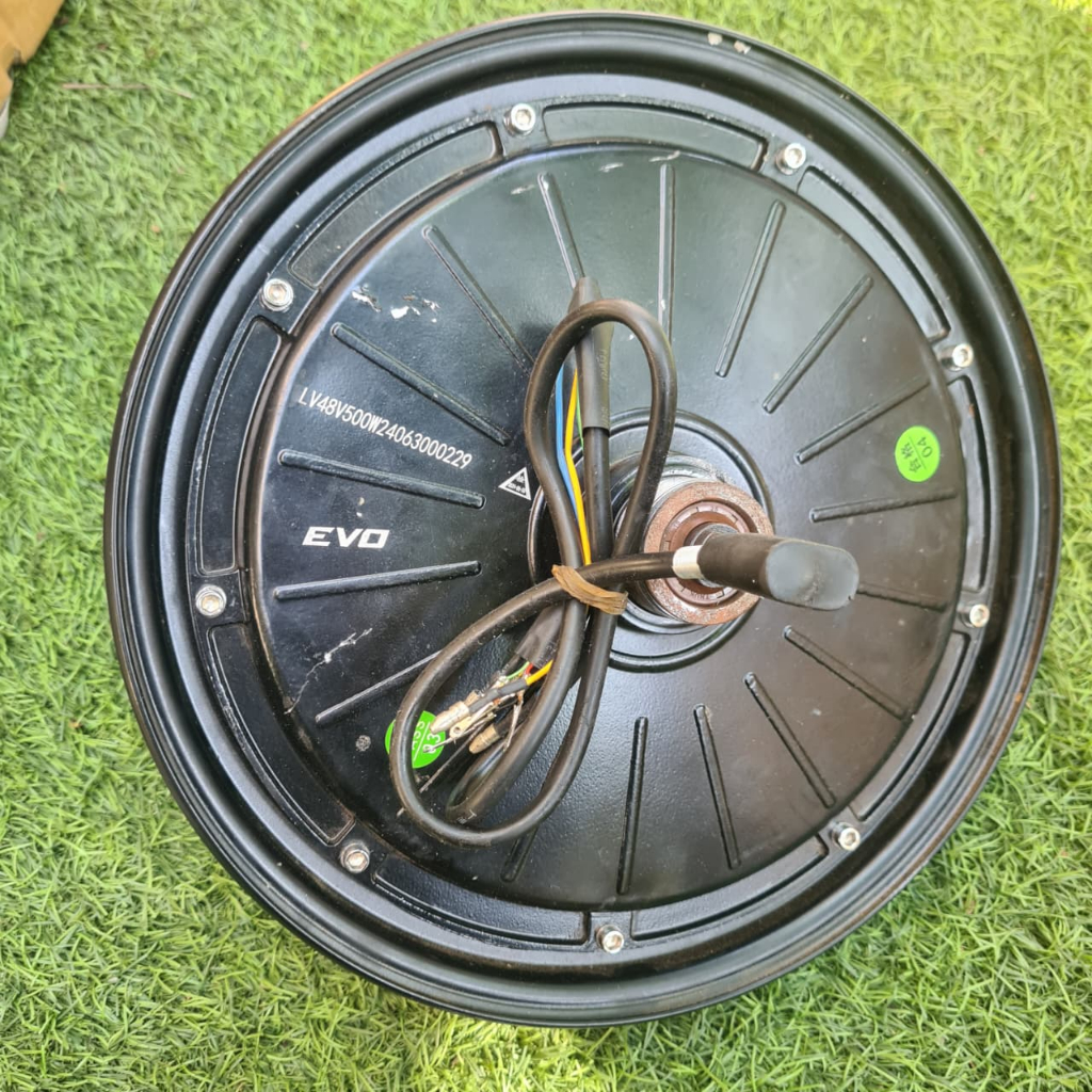 Velg Belakang Sepeda Listrik Merk EVO / Velg Dinamo Komplit Sepeda Listrik 48V 500W