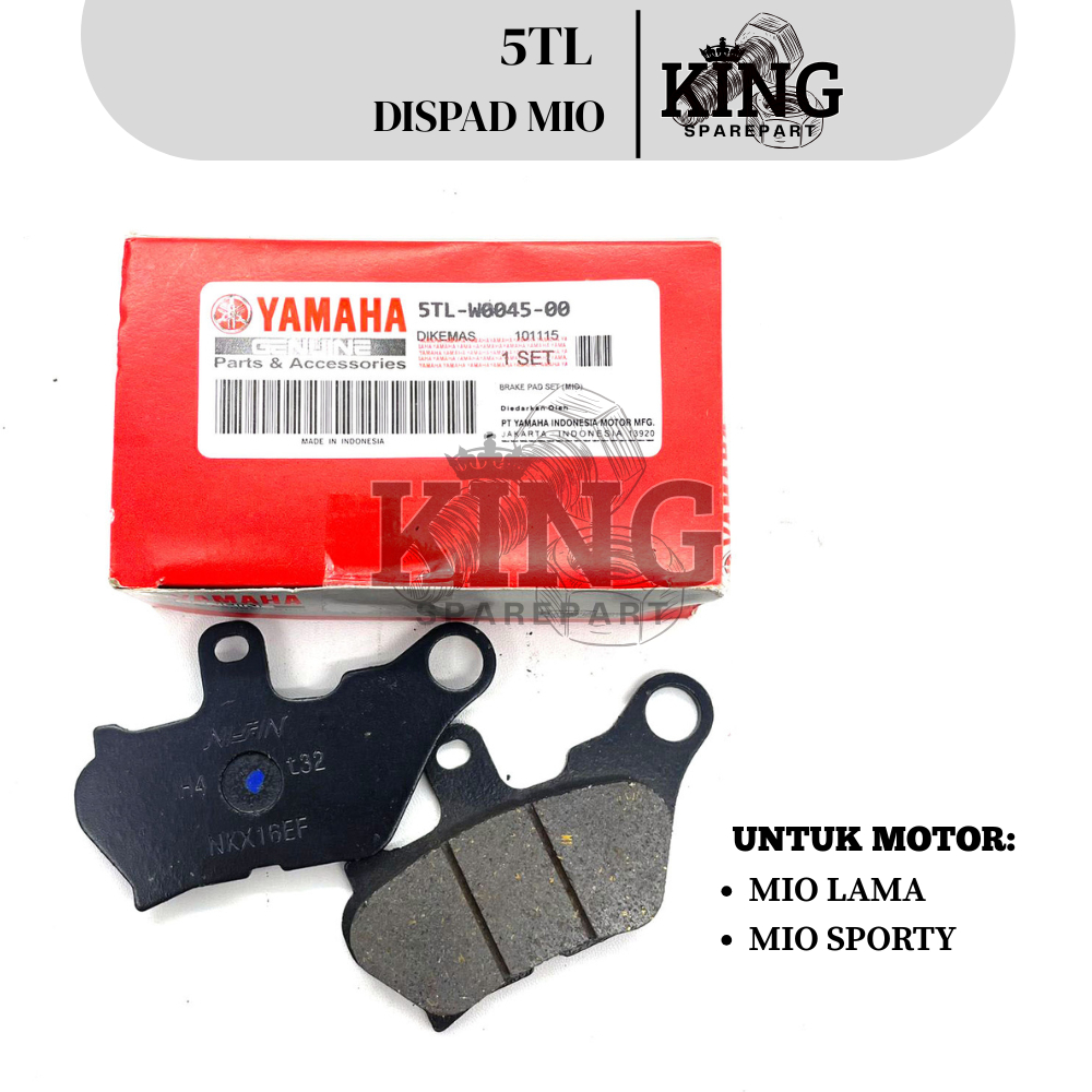 5TL DISPAD MOTOR YAMAHA MIO/ KAMPAS REM MOTOR MIO/ KAMPAS REM CAKRAM MOTOR/ REM DEPAN MIO