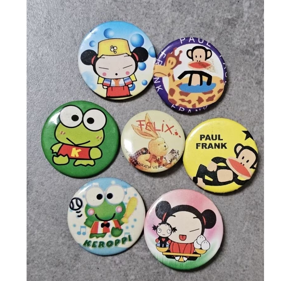 pin bros baju tas topi pucca kerokeropi frank paul gift kado