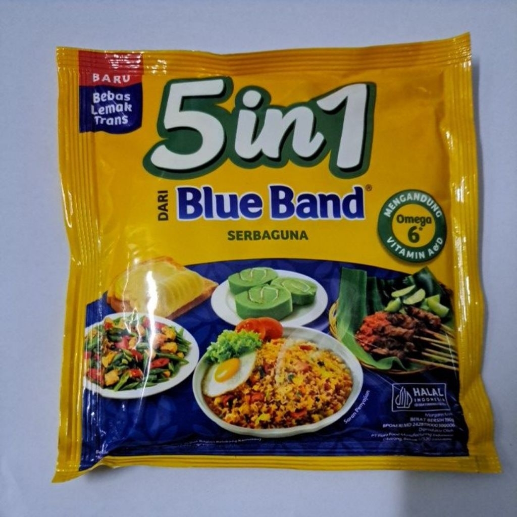 

blue band margarin 5in1 serbaguna 200gram