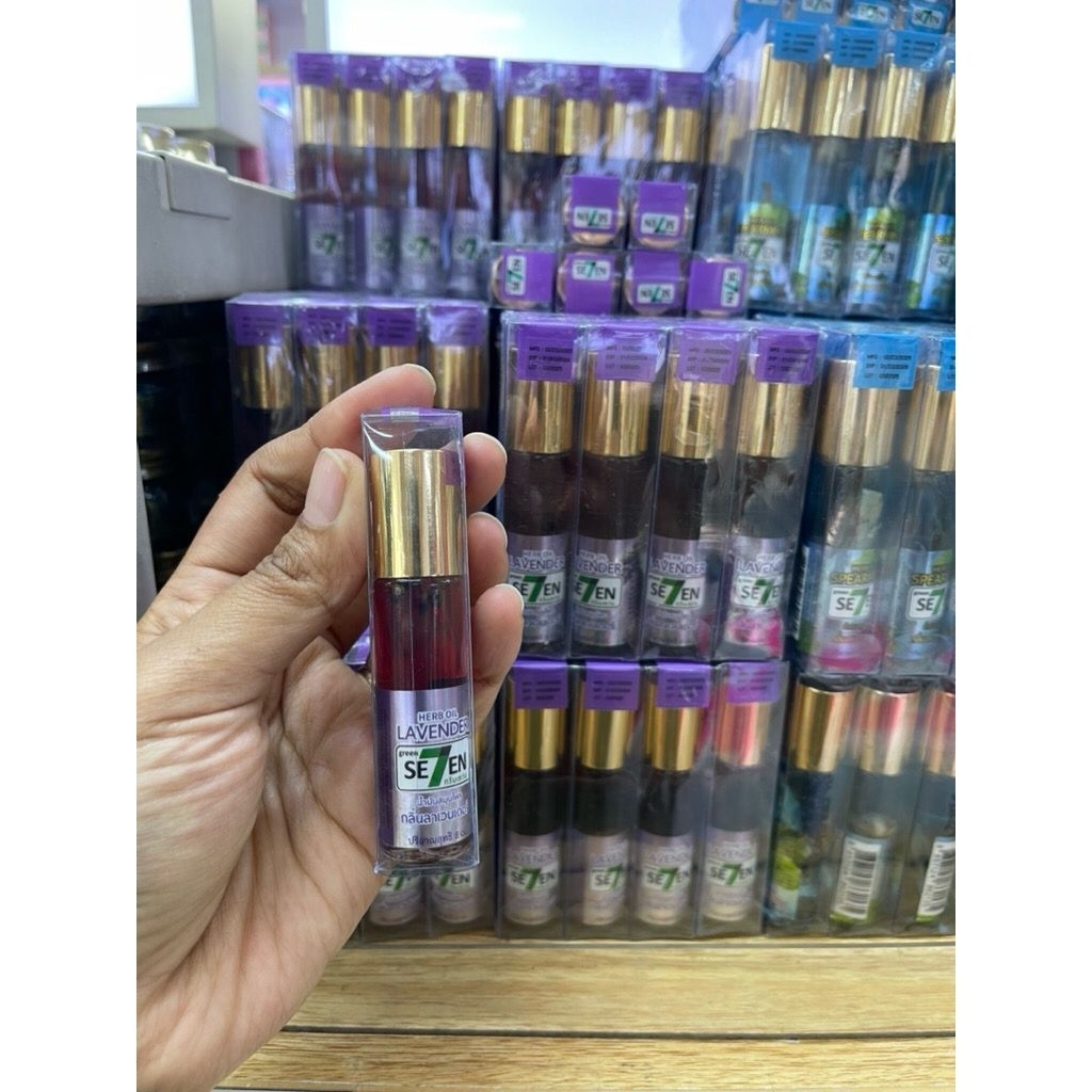 Green Se7en Herb Oil/Body Massage/Minyak pijat Roll on/Minyak Angin Roll on