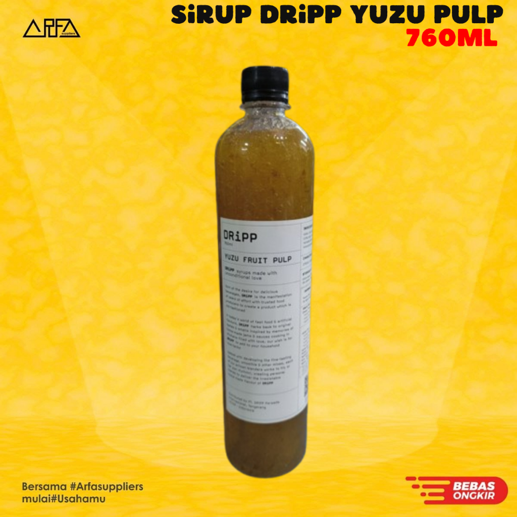 

Sirup Dripp Yuzu Pulp 760ml