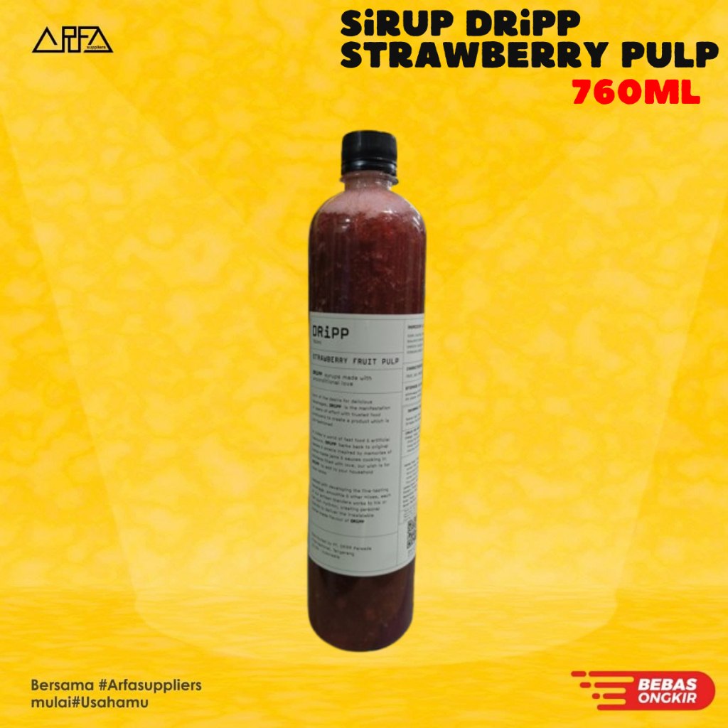 

Sirup Dripp Strawberry Pulp