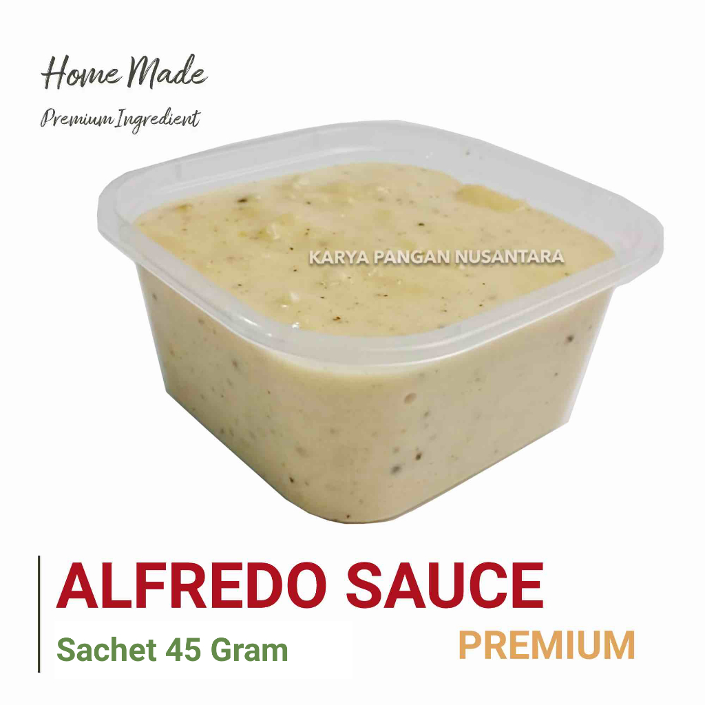 

PASTA ALFREDO SAUCE PREMIUM HOME MADE PASTA SAUCE SAUS PASTA ALFREDO PASTA CHEESE SAUCE PACK SACHET