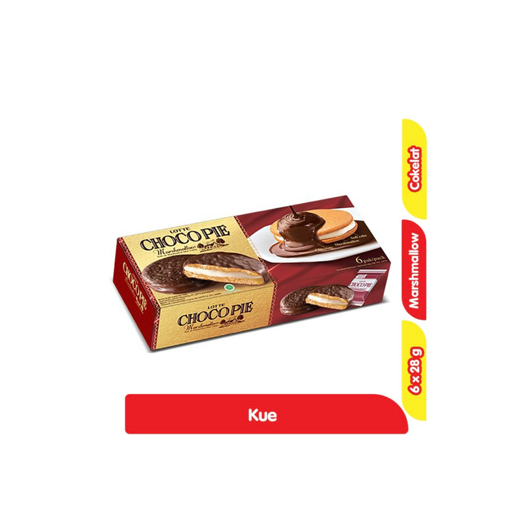 

CHOCO PIE Marshmallow Soft Cake 6 x 28 g
