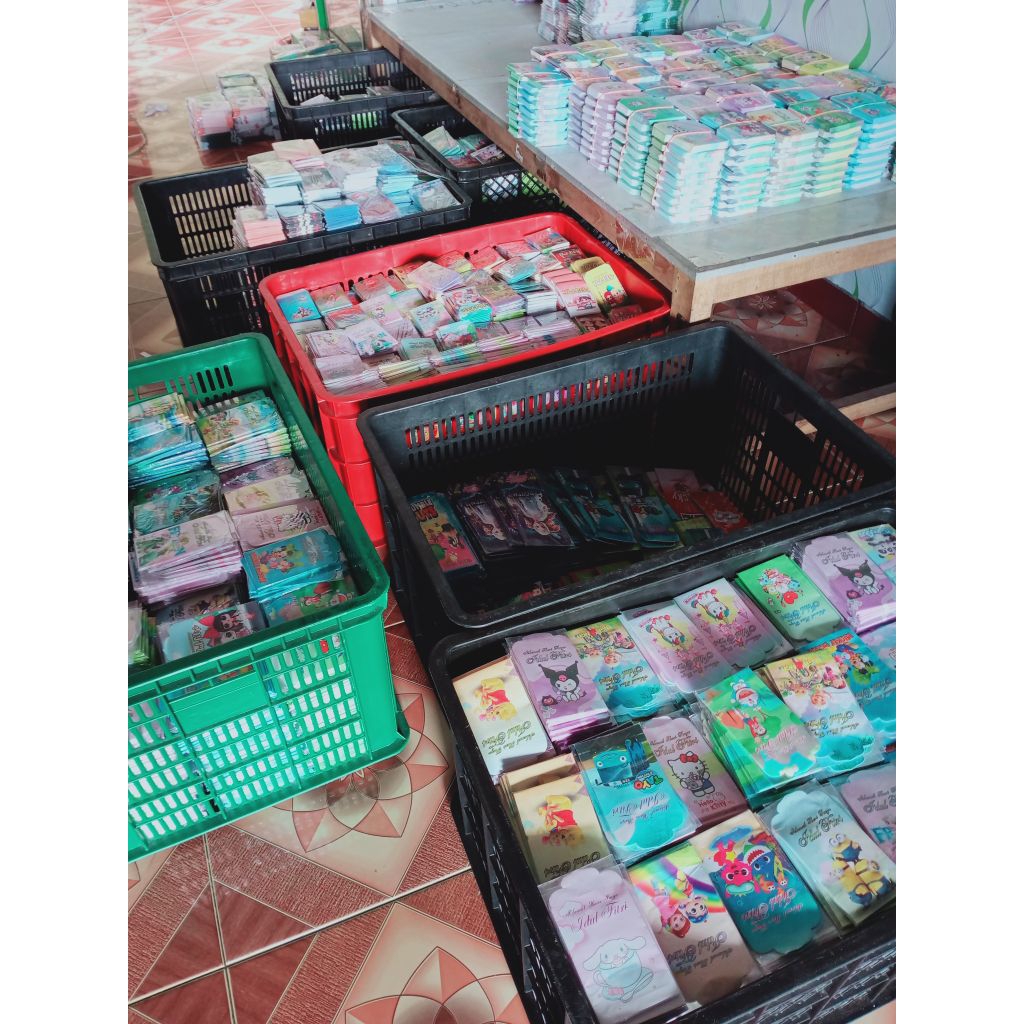 

900pcs(90pack) amplop lembaran siap jual siap pakai UK mediium
