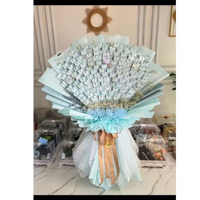 BUKET UANG 100 LEMBAR JUMBO / BUKET KOSONGAN / BUKET GRADUATION