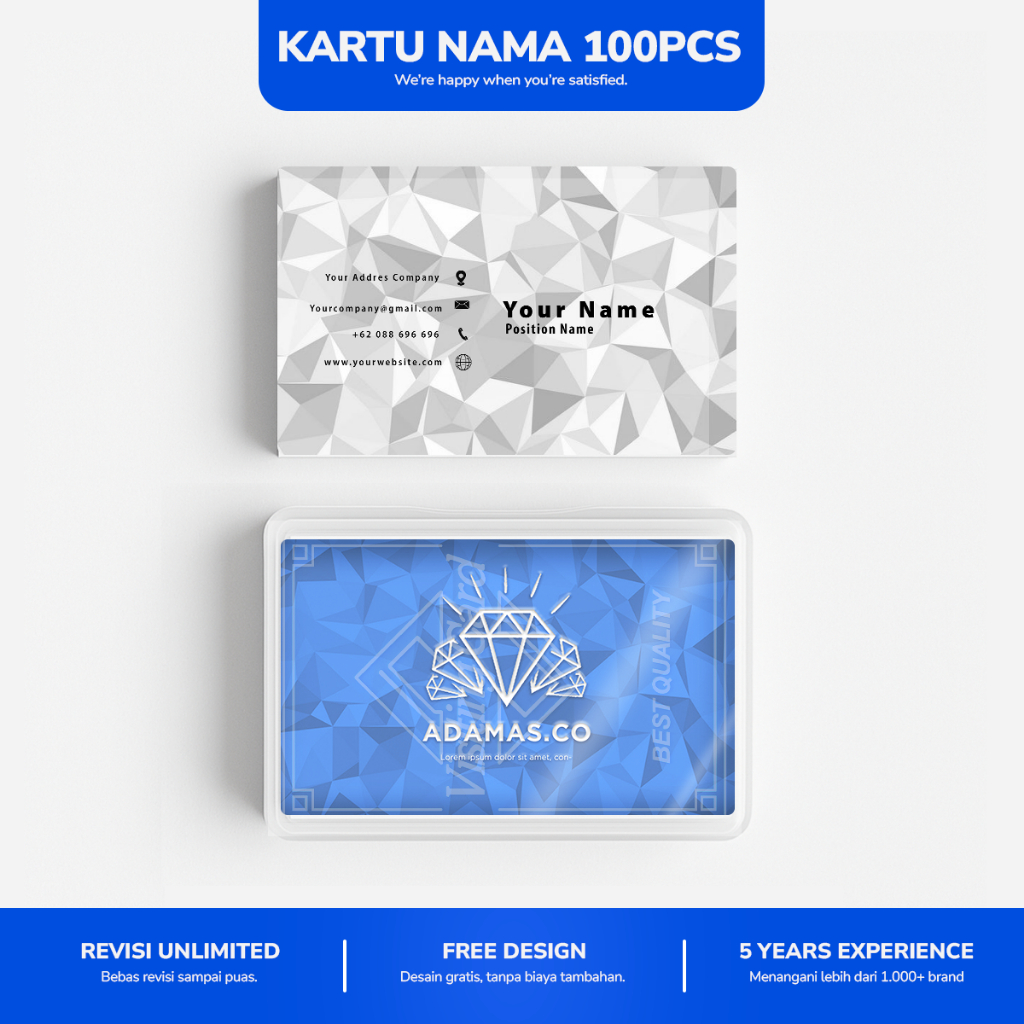

Kartu Nama Custom FREE DESIGN | Cetak Kartu Nama Perusahaan | Kartu Nama | BOX