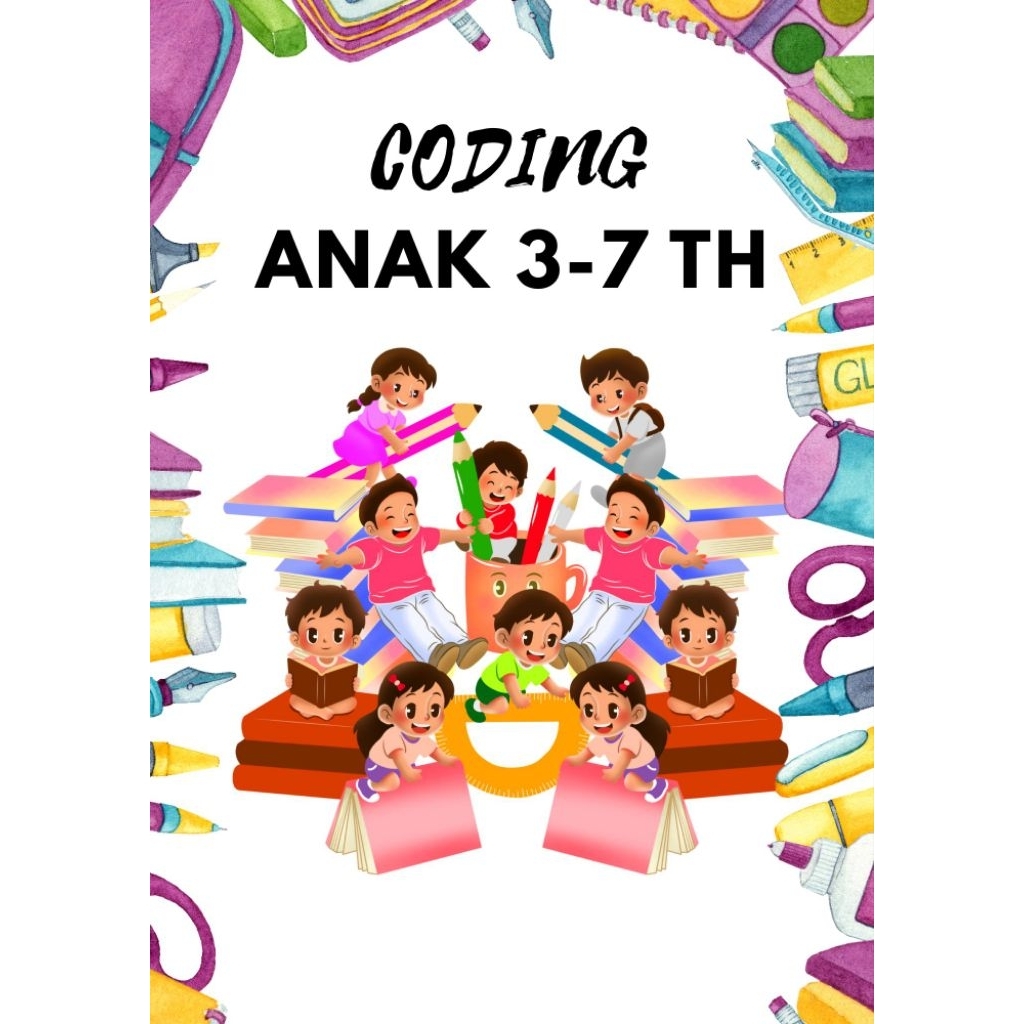 

50+ Lembar Worksheet Coding Anak