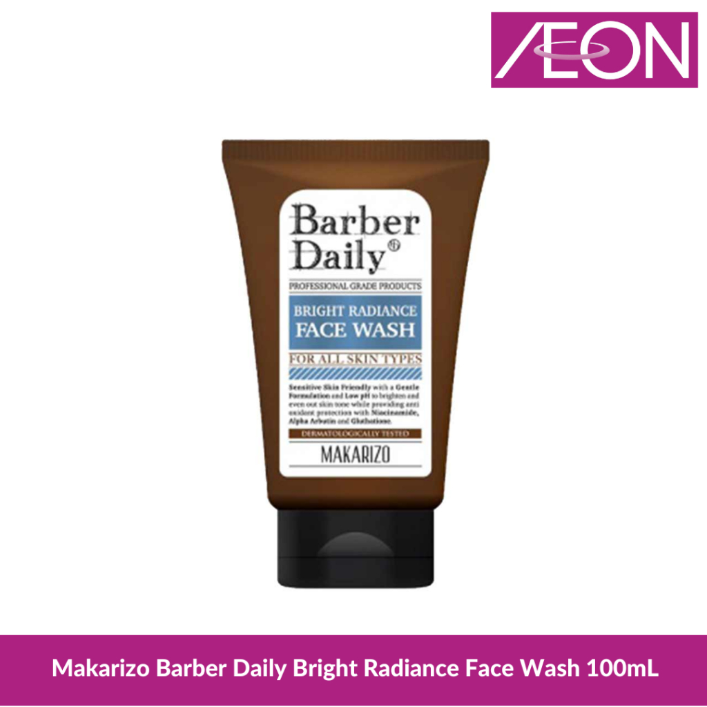 Barber Daily Bright Radiance Face Wash 100 mL / Barber Daily Face Wash Bright