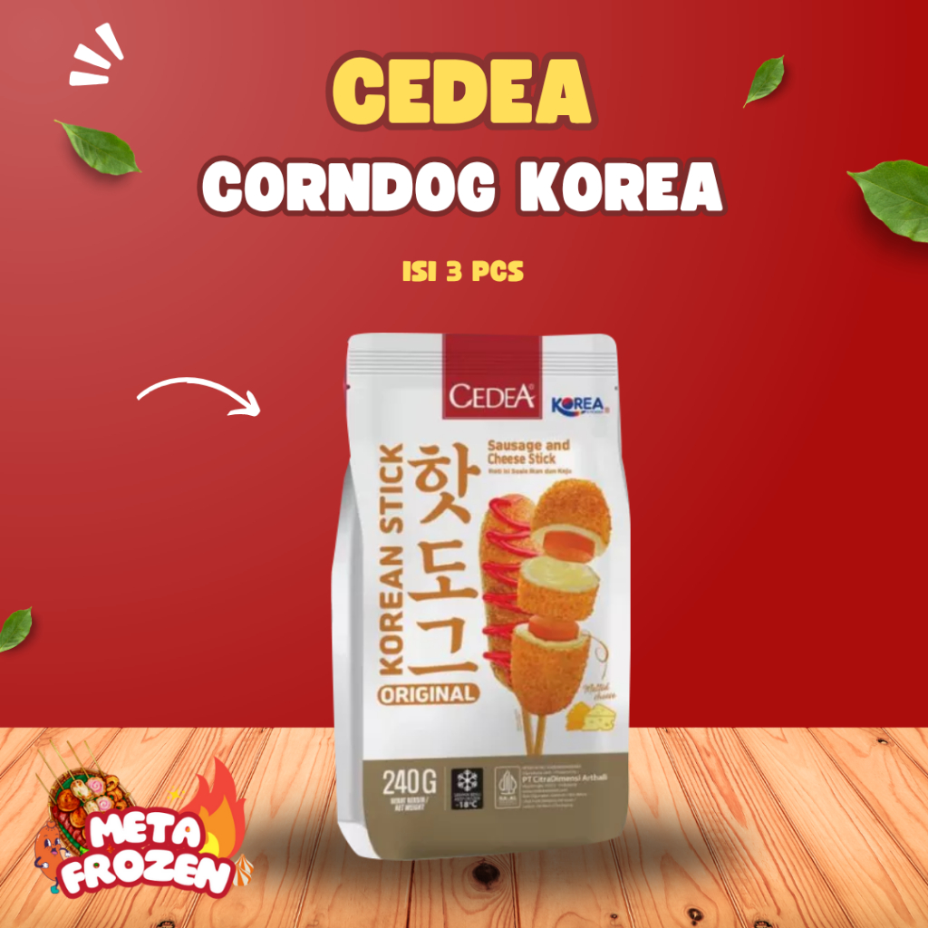 

Cedea Corndog Korea Isi 13 Pcs