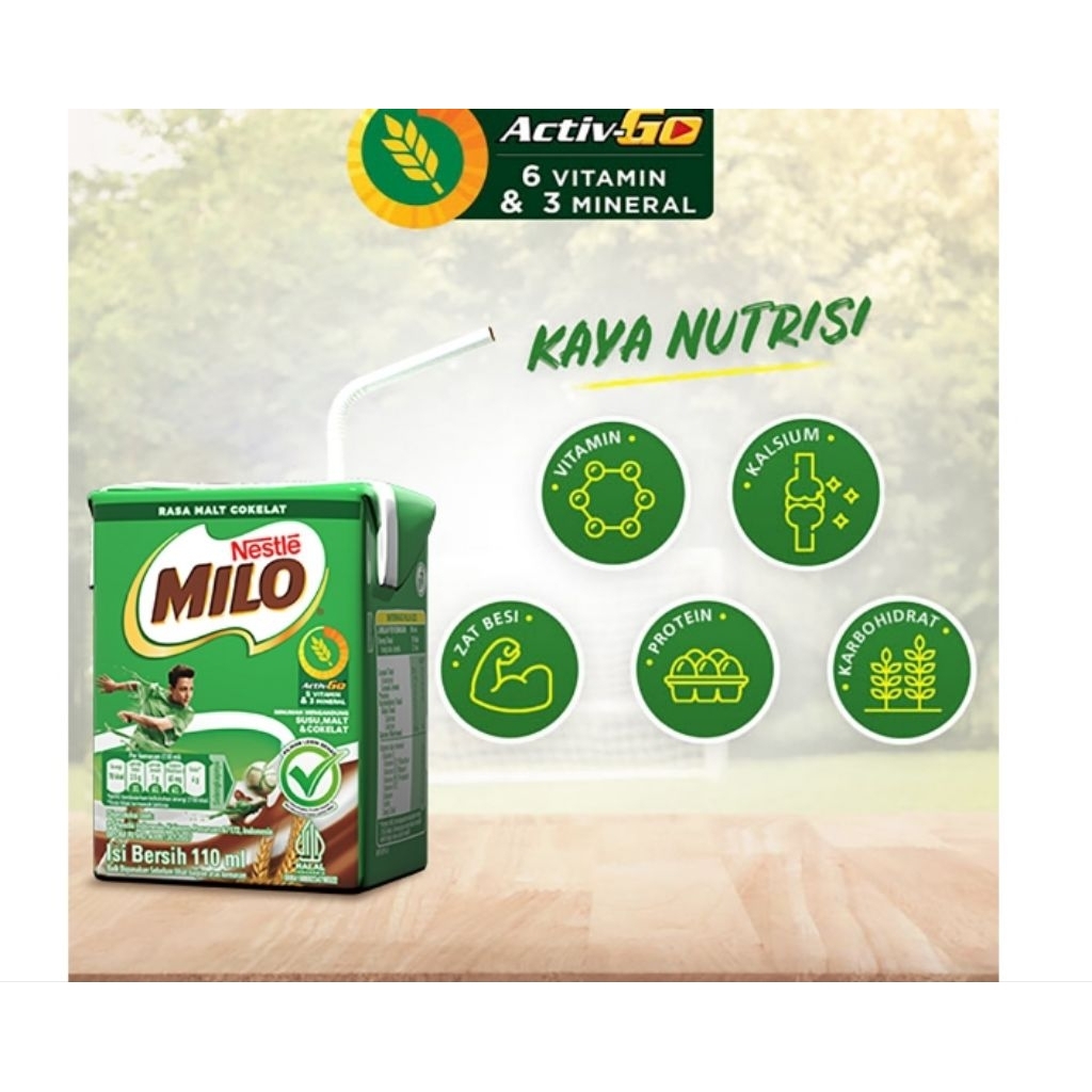 

Milo UHT 110 ml 1 dus isi 36 pcs