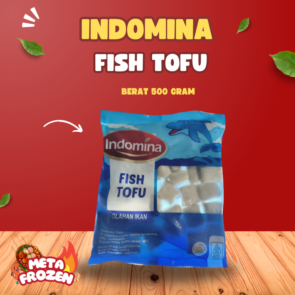 

Indomina Fish Tofu 500 Gr