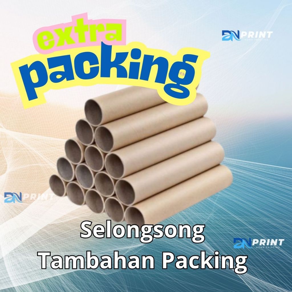 

Tambahan Packing Paper Core Tube Keamanan Pengiriman Extra Packing Selongsong Kardus Untuk Poster dan Stiker