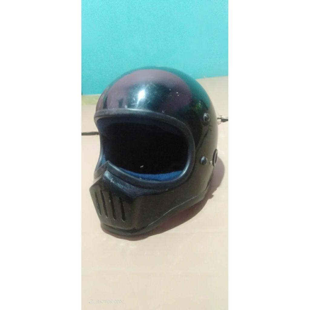 helm cakil vigano lawas oryginal hitam
