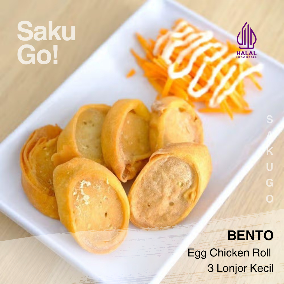 

Chicken Egg Roll Bento Egg Roll Isi 3 Roll Halal