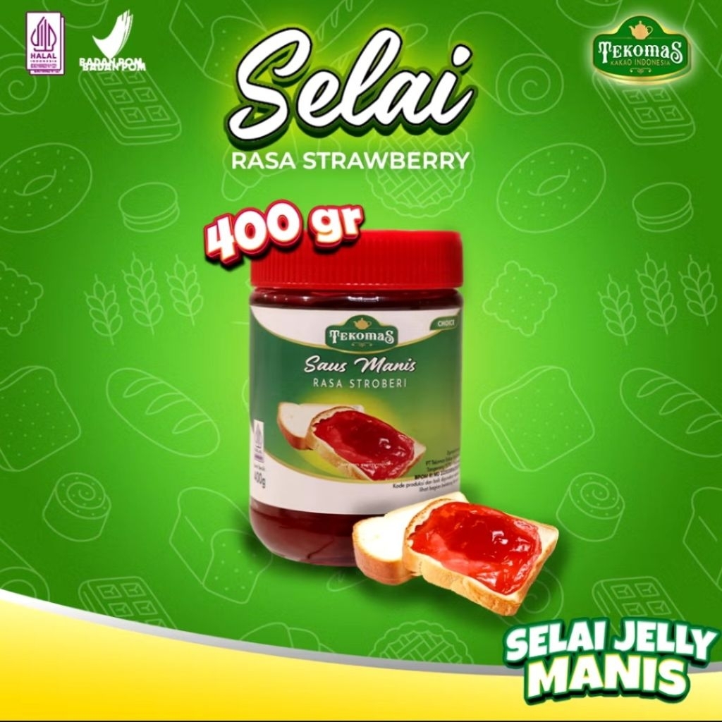 

TEKOMAS SELAI SAUS MANIS 400GR