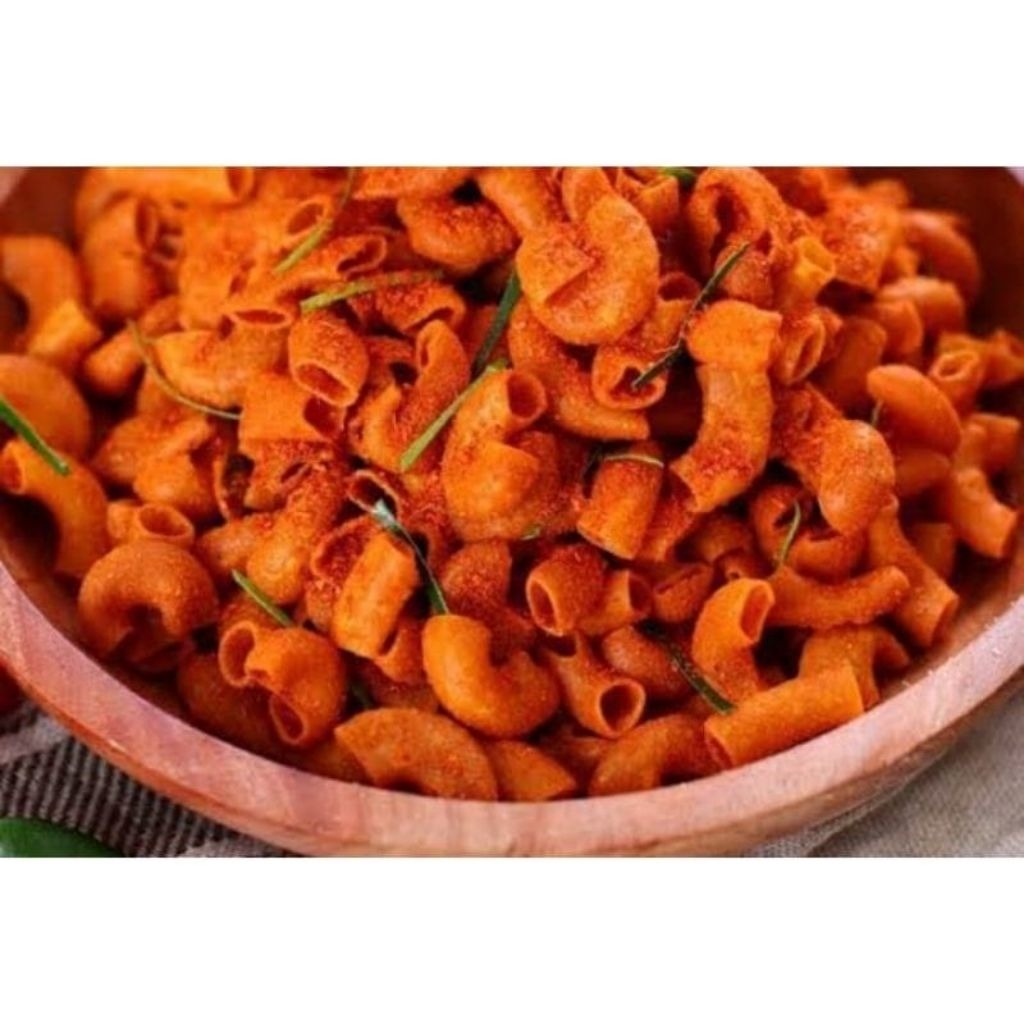 

(1/2Kg) Makroni bantet pedas daun jeruk