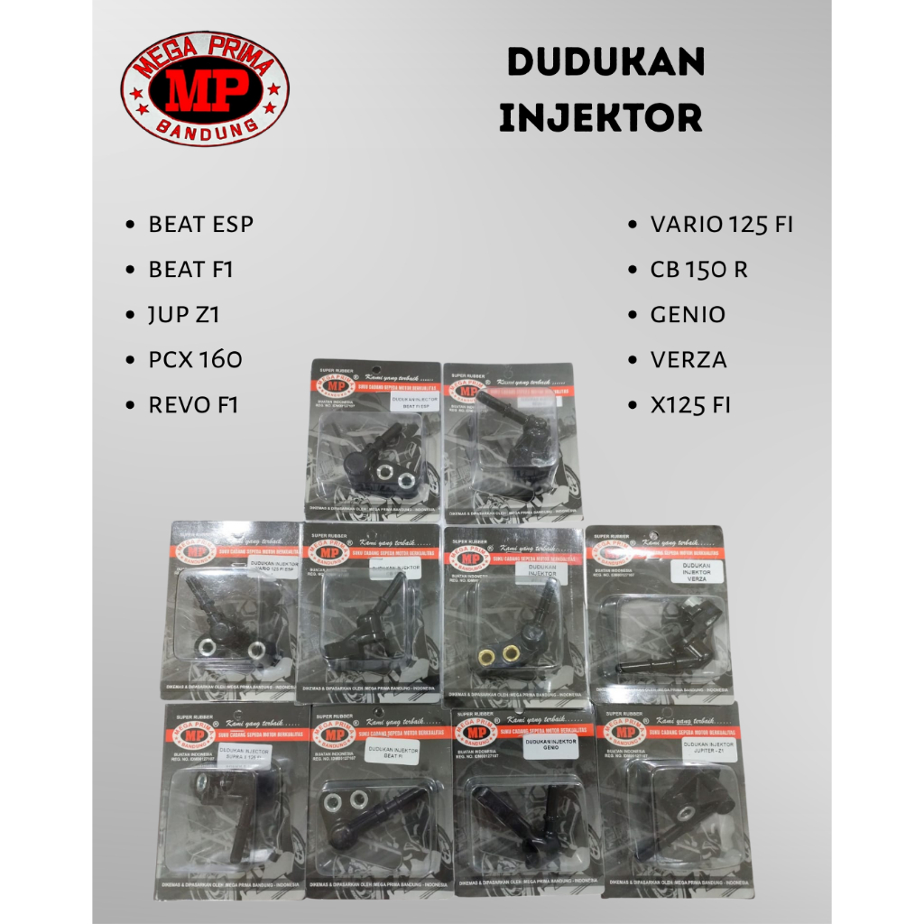 dudukan injektor rumah injektor sarang injektor pipa injektor merek mp