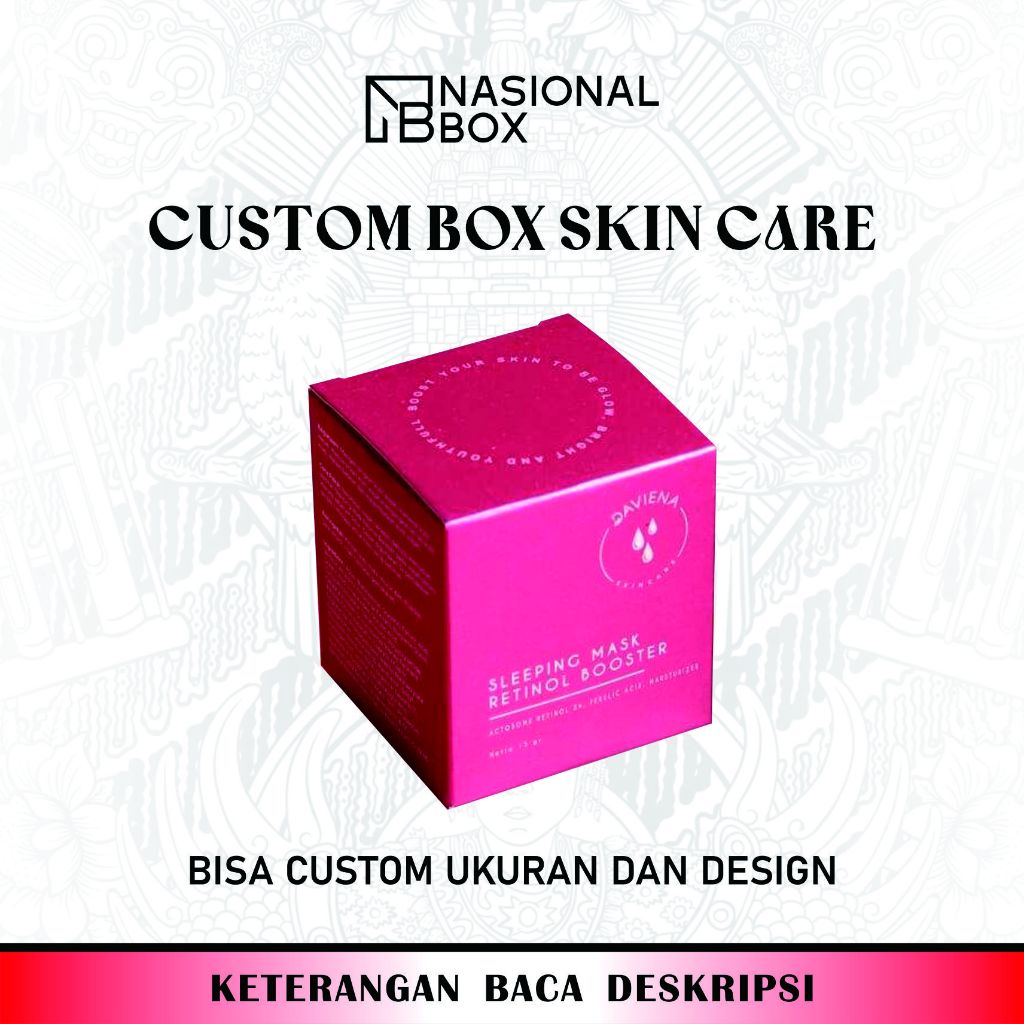 

Cetak Kemasan Box / Dus Skincare Beauty Kecantikan Custom