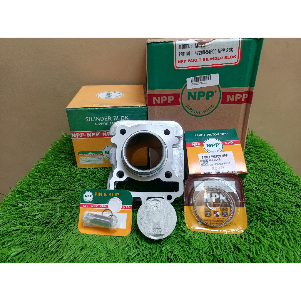 Cylinder Blok Mio J Mio GT Fino FI STD 54P NPP | Blok Seher Paket Mio J Mio GT Fino FI STD (54P) NPP