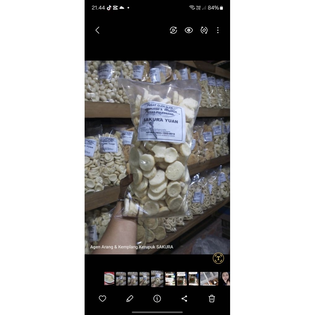 

kerupuk mini kemasan 250gr