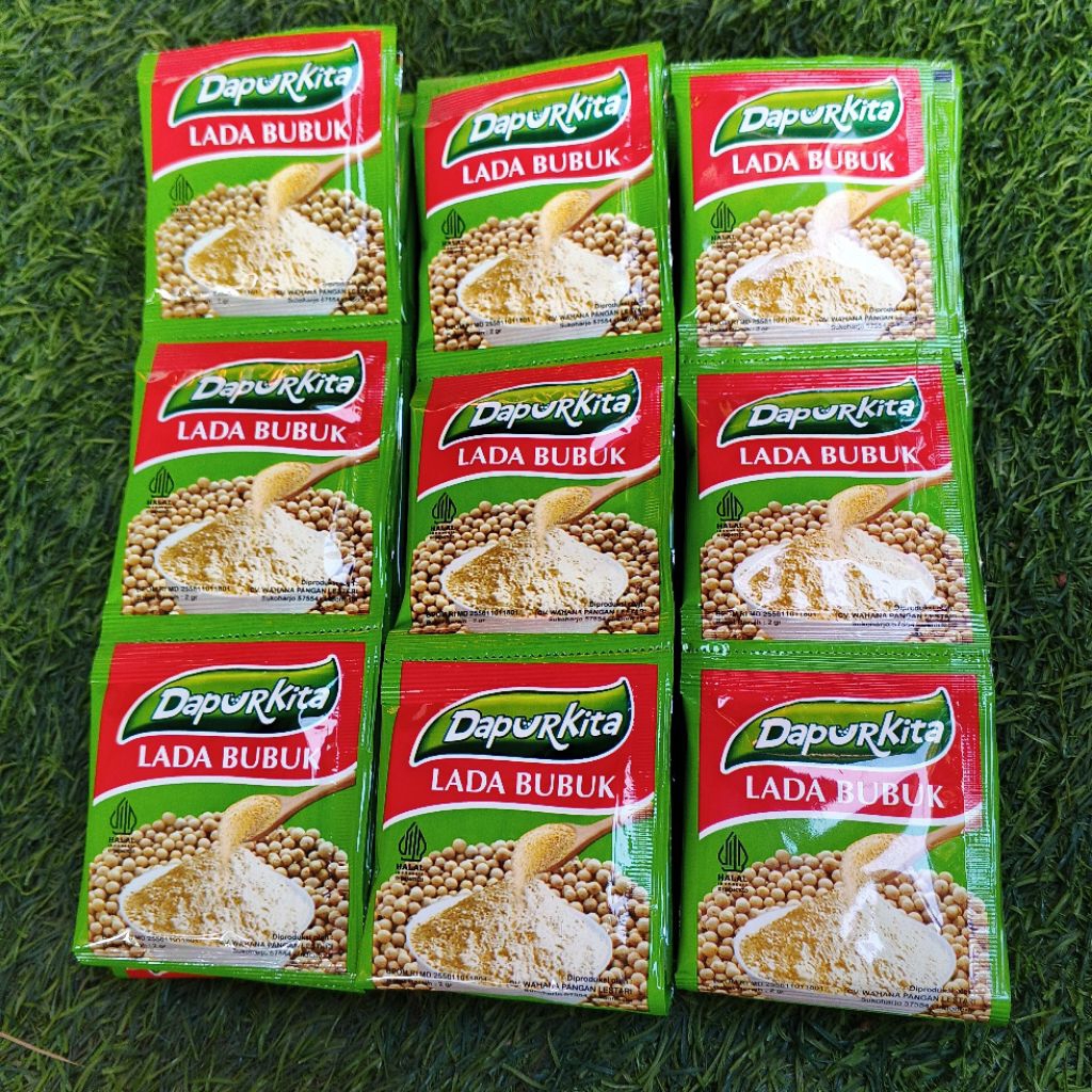 

Dapur Kita Lada Bubuk Isinya 72 Sachet Bumbu Dapur Murah