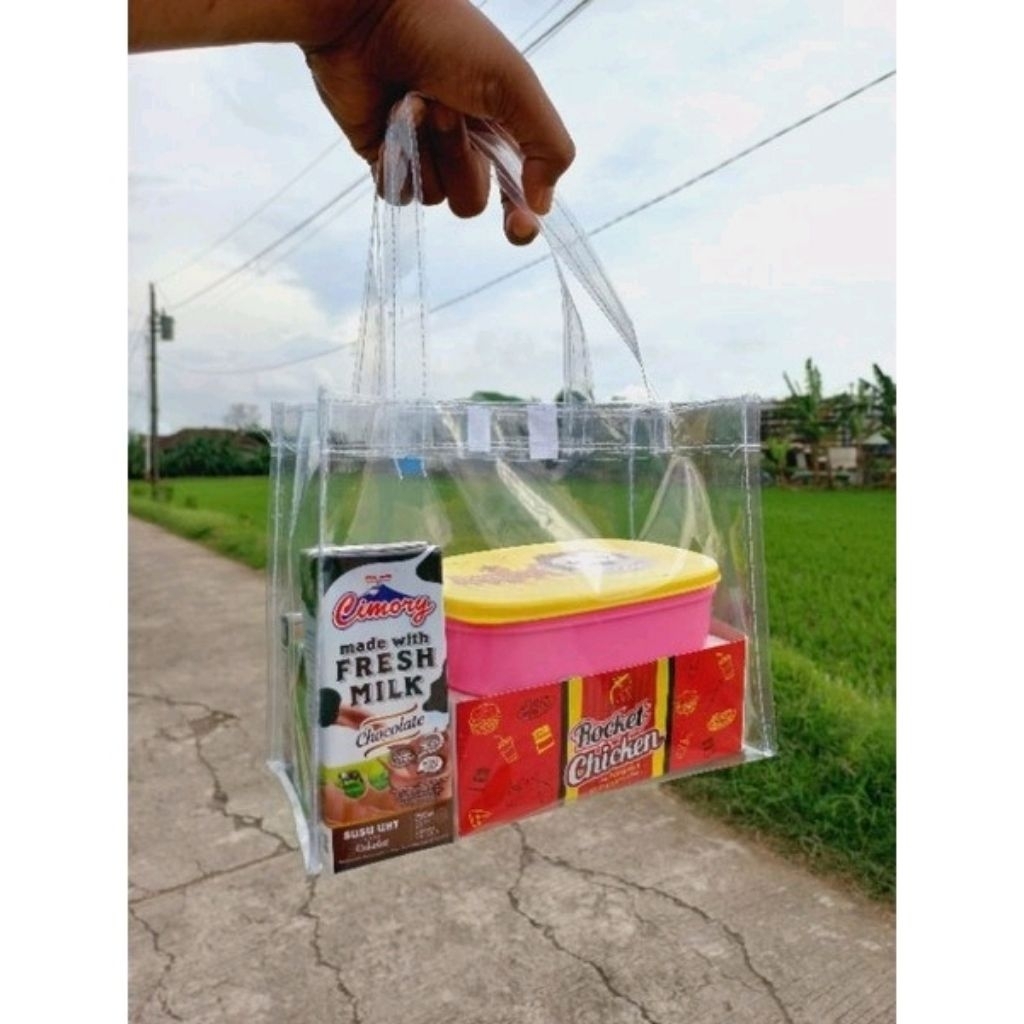 

Goodie Bag Hampers Ulang Tahun Anak Mika Bening Transparan P25cm T20cm L10cm