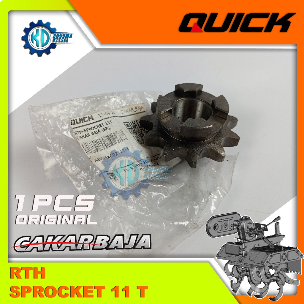 RTH-SPROCKET 11T, CAKAR BAJA (SP) - GEAR PERSENELING - GIGI - ALAT GULUD - CAKAR BAJA - CULTIVATOR -
