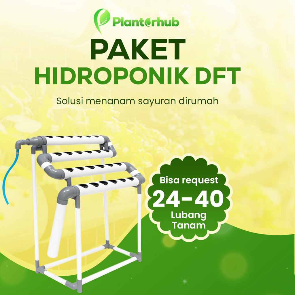 Planterhub - Paket Instalasi Hidroponik DFT