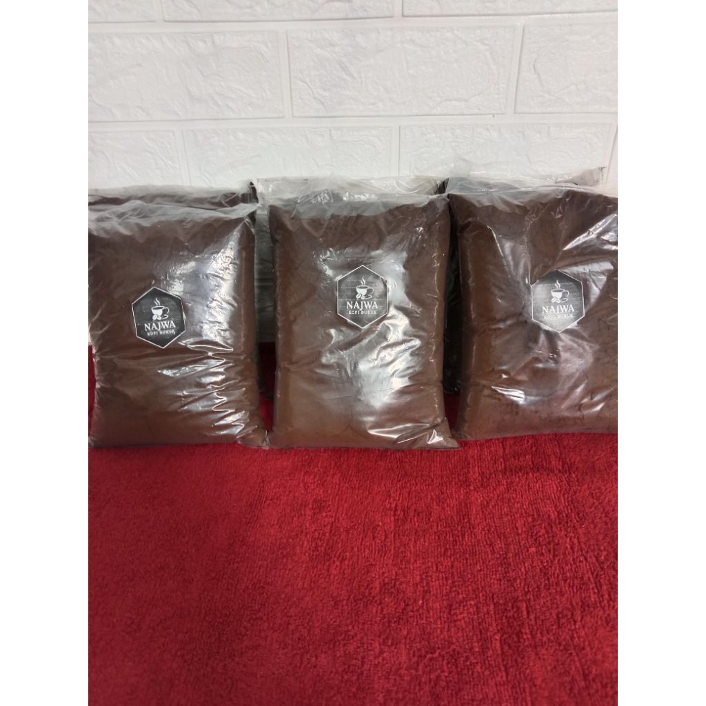 

Kopi bubuk hitam rabusta