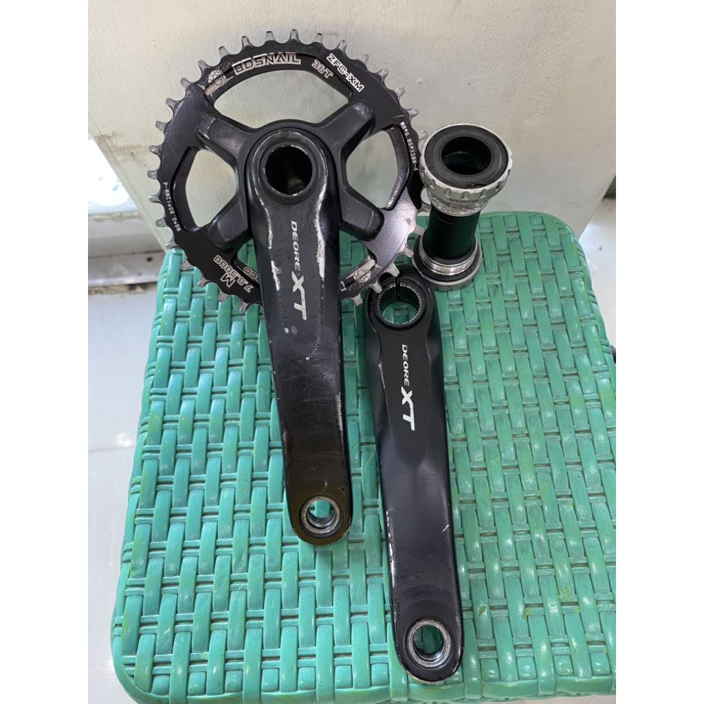 Crank Shimano Deore XT FC-M8000 Single Speed