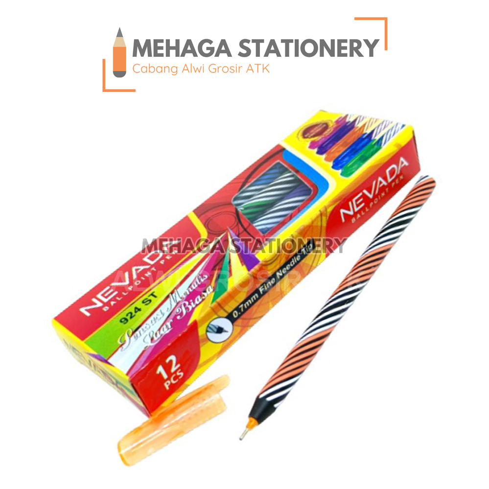 

Pulpen Ulir Nevada 924 ST Needle Tip | 1 Lusin