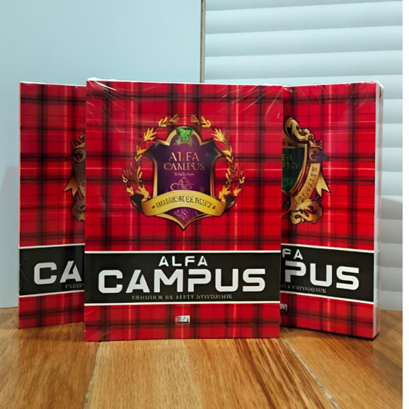 

Buku Tulis Alfa Campus 38 Lembar 1 Pack (10 Pcs)