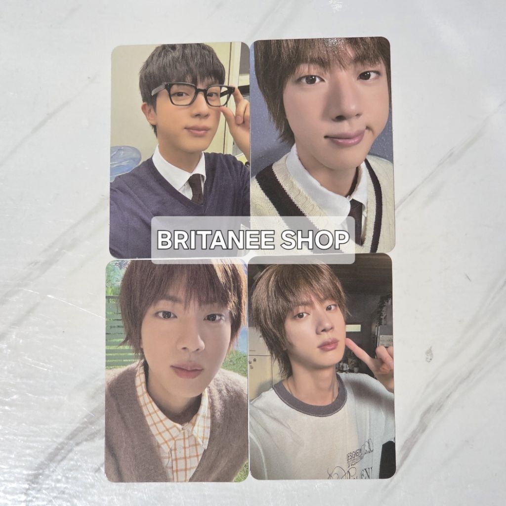 OFFICIAL PHOTOCARD PC BTS JIN ALBUM HAPPY