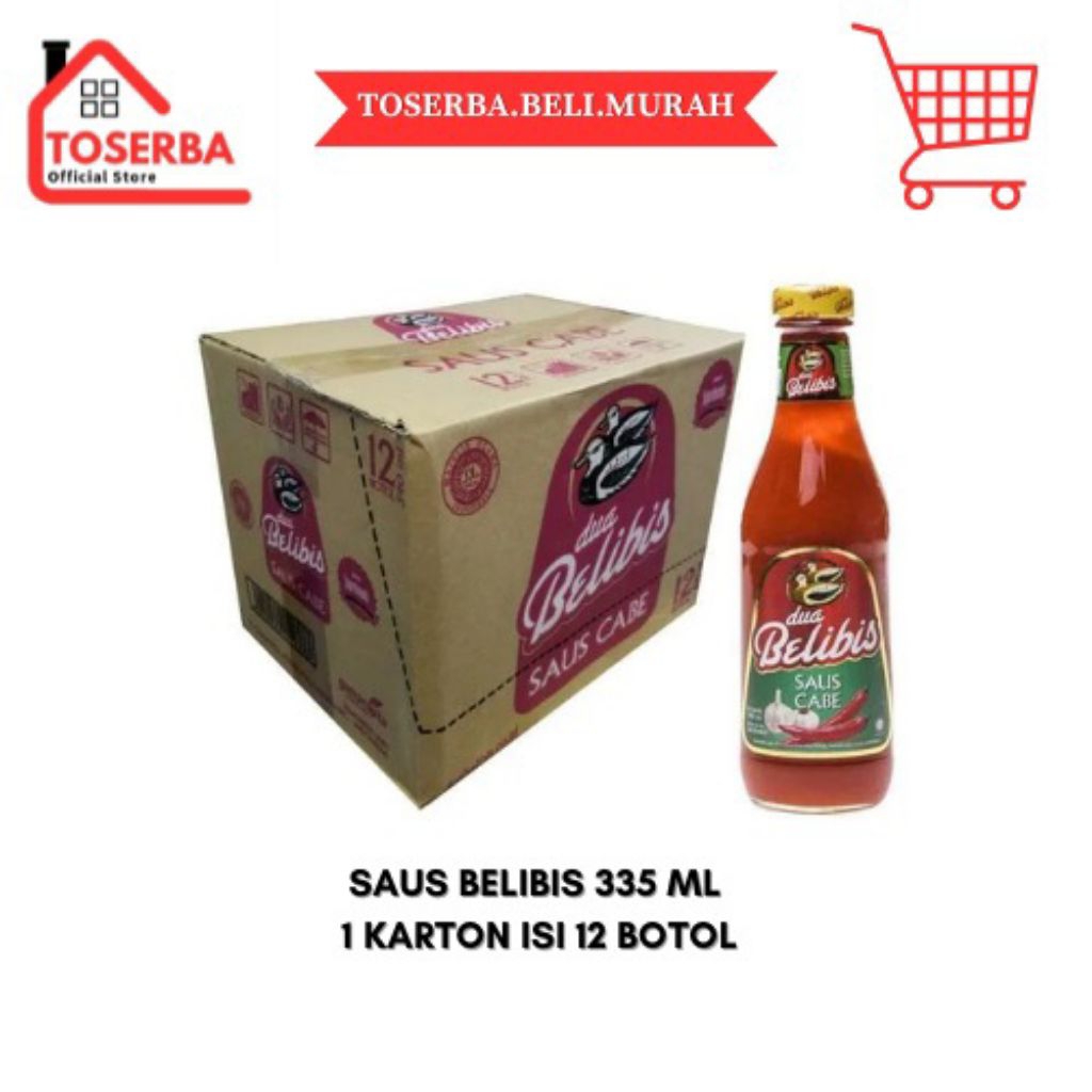 

[Ready Stock] PROMO Saus Belibis 335 ML 1 Karton ( 12 BOTOL)