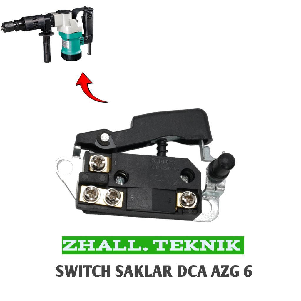 Switch Saklar Untuk Jack Hammer DCA AZG 6 Mesin Bobok DCA
