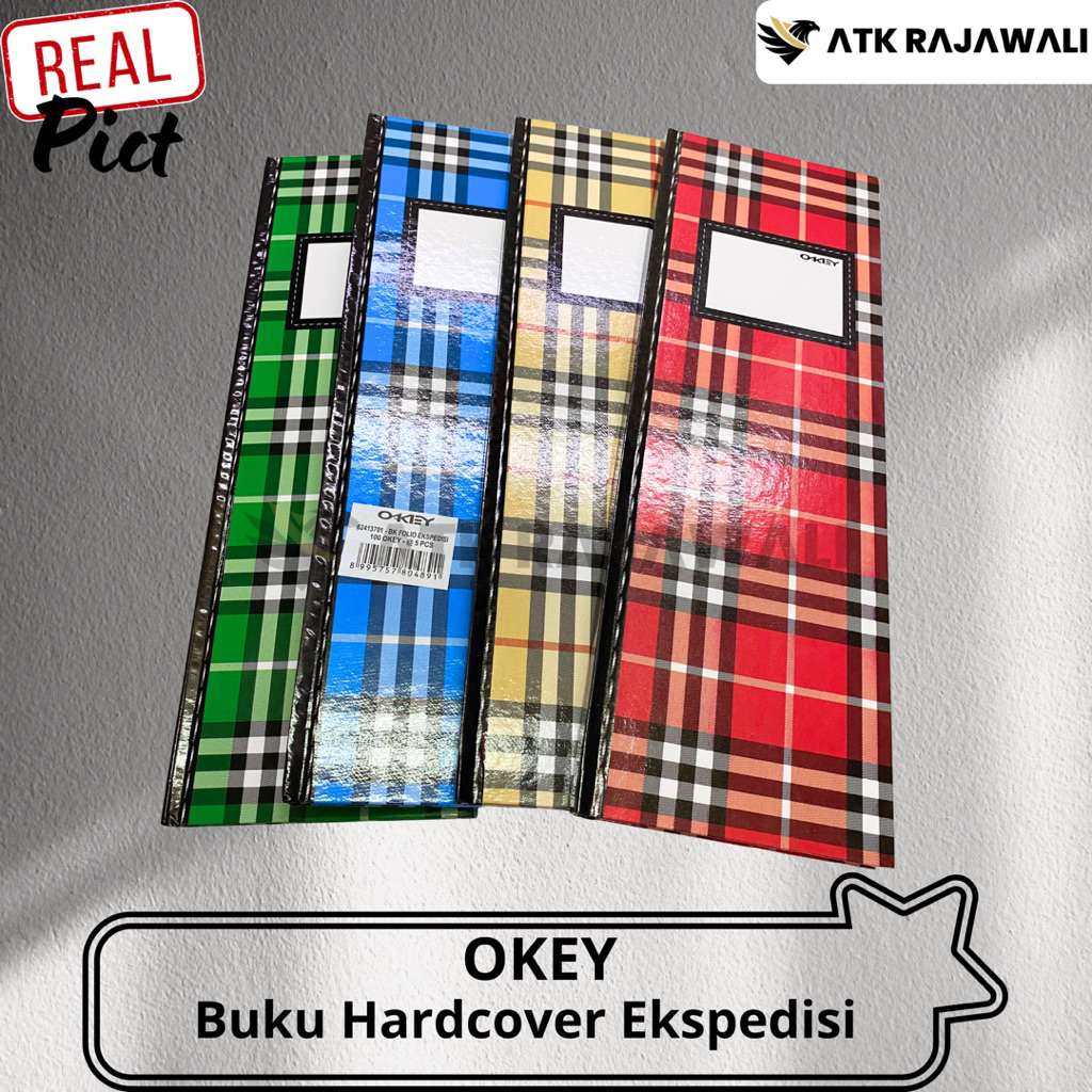 

Buku Hard cover OKEY Expedisi Isi 100 Lembar (Pcs)